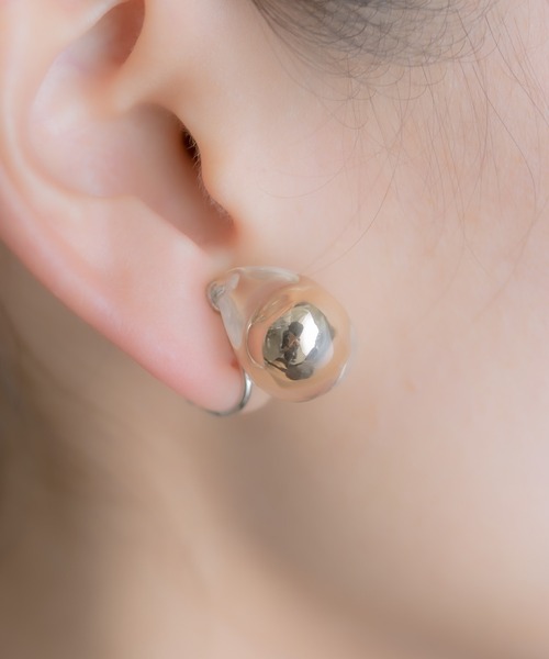 ear PAPILLONNER（イアパピヨネ）の「《WEB限定》ボールインクリアイヤリング（イヤリング・レディース・ゴールド/シルバー・FREE）」の12枚目の写真