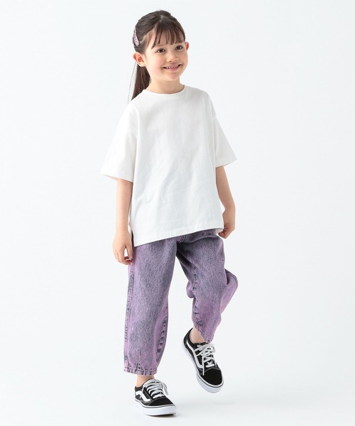 BAYFLOW（ベイフロー）の「[穿きやすくリニューアル!!]カーブジーンズ（KIDS）（デニムパンツ・キッズ・ピンク/イエロー/サックスブルー/ブラック・110cm/120cm/130cm/140cm/150cm）」の21枚目の写真