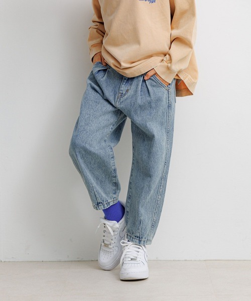 穿きやすくリニューアル!!]カーブジーンズ（KIDS）（デニムパンツ