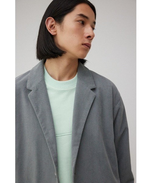 AZUL by moussy（アズールバイマウジー）の「スプリングコーデュロイジャケット（テーラードジャケット・メンズ・ブラック/グレー・MEDIUM/SMALL/LARGE）」の3枚目の写真