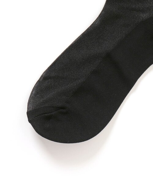 algy（アルジー）の「ラメラインシースルーハイソックス（ソックス/靴下・キッズ・オフホワイト/ブラック・21/24）」の22枚目の写真