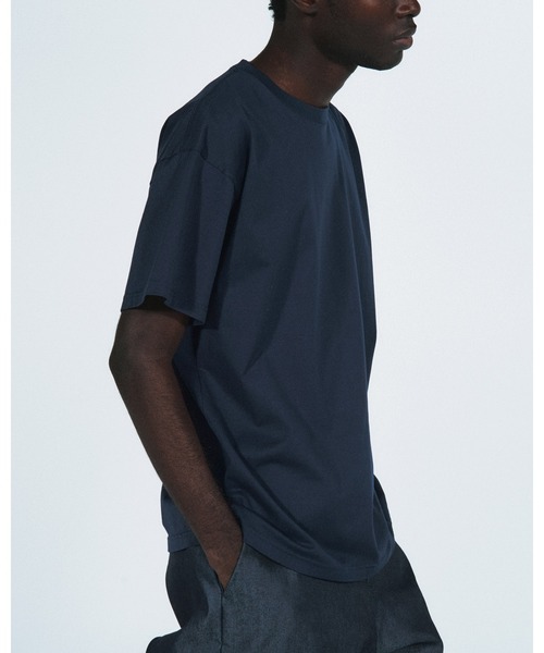 SOPHNET.（ソフネット）の「ESSENTIAL S/S TEE（Tシャツ/カットソー・メンズ・ネイビー/ホワイト/カーキ/ブラック・X-LARGE/LARGE/MEDIUM/SMALL）」の5枚目の写真