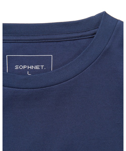 SOPHNET.（ソフネット）の「ESSENTIAL S/S TEE（Tシャツ/カットソー・メンズ・ネイビー/ホワイト/カーキ/ブラック・X-LARGE/LARGE/MEDIUM/SMALL）」の12枚目の写真