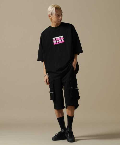 DANKE SCHON(ダンケシェーン)の「DankeSchon/ダンケシェーン/PREMIUM TCBLK ZIPPOCKET SHORTS(カーゴパンツ・メンズ・ブラック・MEDIUM/LARGE)」の6枚目の写真