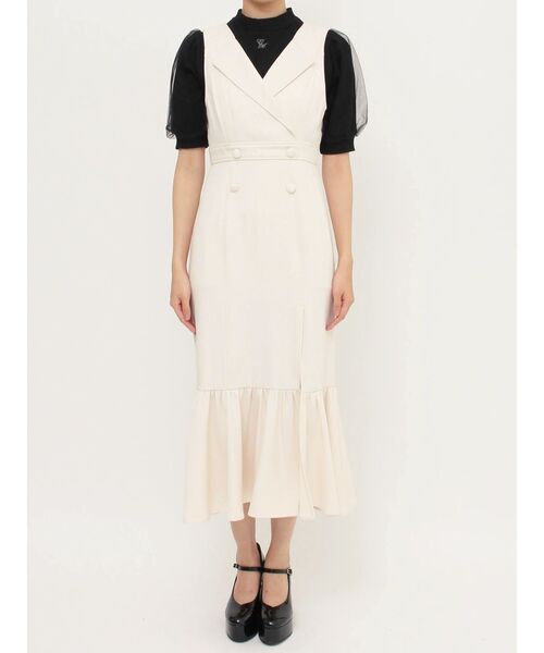 EATME（イートミー）の「マーメイドジャンスカ（スカート・レディース・ブラック/アイボリー・SMALL/MEDIUM）」の11枚目の写真