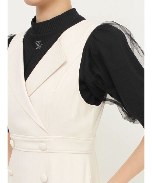 EATME（イートミー）の「マーメイドジャンスカ（スカート・レディース・ブラック/アイボリー・SMALL/MEDIUM）」の15枚目の写真