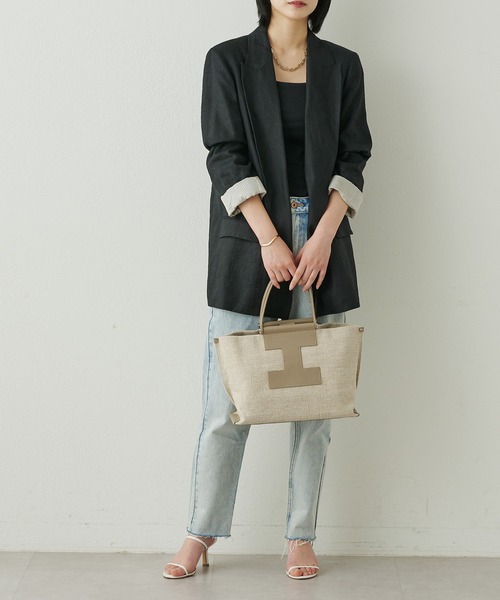 IACUCCI（イアクッチ）の「ソルベット M LINO/CERVO（トートバッグ