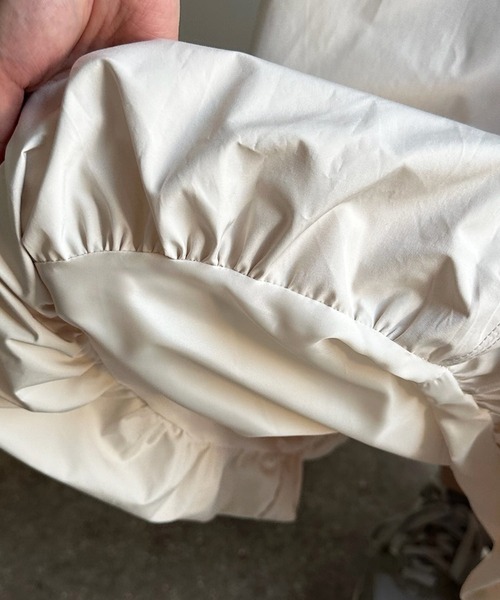 DouDou（ドゥドゥ）の「バルーンスカート（スカート・レディース・オフホワイト/ブラック/ベージュ・FREE）」の20枚目の写真