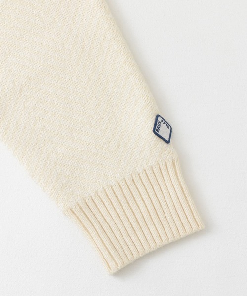 URBAN RESEARCH Sonny Label（アーバンリサーチサニーレーベル）の「『別注』BAEXFATE×Sonny Label　ヘリンボンジップアップニットカーディガン（カーディガン/ボレロ・メンズ・ブラック/ネイビー/ナチュラル・MEDIUM/LARGE）」の21枚目の写真