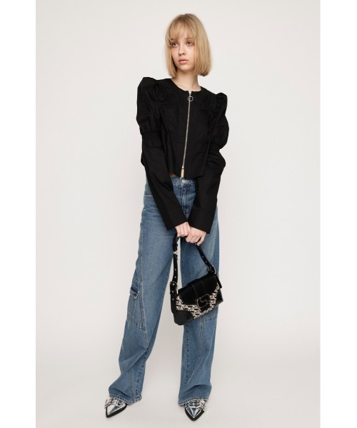 SLY(スライ)の「S BADGE BUCKLE BAG エスバッジ バックル バッグ(ハンドバッグ・レディース・ブラック系その他2/ブラウン系その他2・FREE)」の3枚目の写真