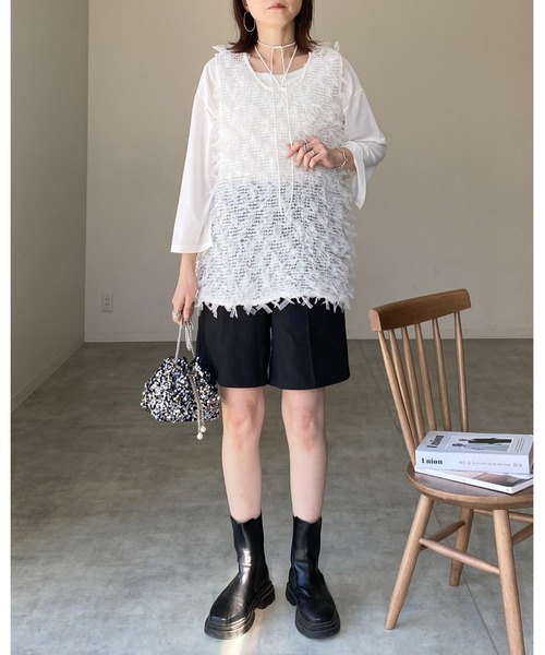 She's Closet（シーズクローゼット）の「チュールフリンジ