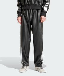 adidas | フェイクレザー アディカラー スリーストライプス ファイヤーバード トラックスーツパンツ / アディダスオリジナルス adidas Originals(スウェットパンツ)