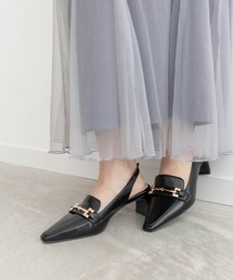 RANDA | ローファーライクバックストラップパンプス(その他シューズ)