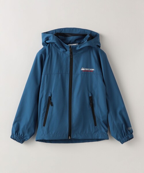 SHIPS Colors(シップス カラーズ)の「【SHIPS Colors別注】FIRSTDOWN:ライト ジップ パーカー(90~140cm)(その他アウター・キッズ・ブラック/その他/ブルー・90/100/110/120/130/140)」の2枚目の写真