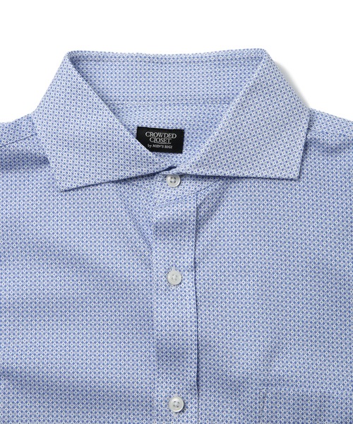 CROWDED CLOSET（クラウデッドクローゼット）の「ストレッチホリゾンタルカラーシャツ（シャツ/ブラウス・メンズ・ネイビー/ホワイト系その他・03/02/01/04）」の10枚目の写真