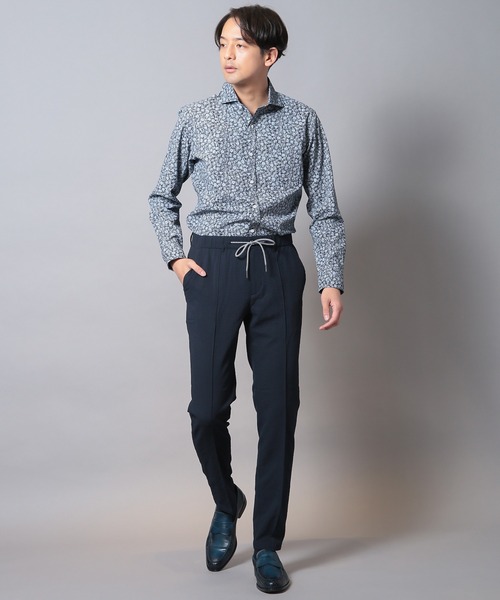 CROWDED CLOSET（クラウデッドクローゼット）の「ストレッチホリゾンタルカラーシャツ（シャツ/ブラウス・メンズ・ネイビー/ホワイト系その他・03/02/01/04）」の6枚目の写真