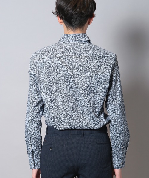 CROWDED CLOSET（クラウデッドクローゼット）の「ストレッチホリゾンタルカラーシャツ（シャツ/ブラウス・メンズ・ネイビー/ホワイト系その他・03/02/01/04）」の4枚目の写真