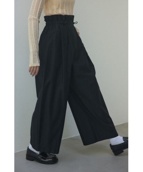 goa ゴアパンツ　黒　ブラック　フリーサイズ phenix (プラスフェニックス) 裏メッシュ ワイドパンツ