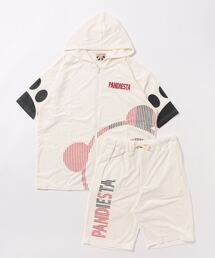 PANDIESTA（パンディエスタ）の「のぞきパンダ パーカーセットアップ(M2)（つなぎ/オールインワン・メンズ）」