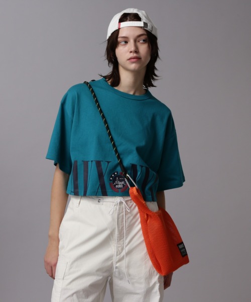 AVIREX(アヴィレックス)の「MESH 2WAY SHOULDER BAG/メッシュ2ウェイショルダーバッグ(ショルダーバッグ・レディース・ブラック/オレンジ/ブルー・FREE)」の13枚目の写真