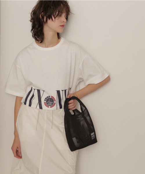 AVIREX(アヴィレックス)の「MESH 2WAY SHOULDER BAG/メッシュ2ウェイショルダーバッグ(ショルダーバッグ・レディース・ブラック/オレンジ/ブルー・FREE)」の7枚目の写真