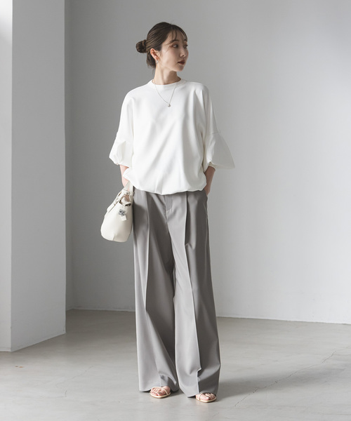 セール】《WEB限定追加》RITA/リタ ボリュームスリーブトップス