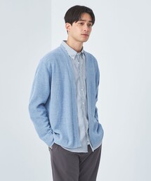 green label relaxing（グリーンレーベルリラクシング）の「リネン アゼ イージーカーディガン（カーディガン/ボレロ・メンズ）」