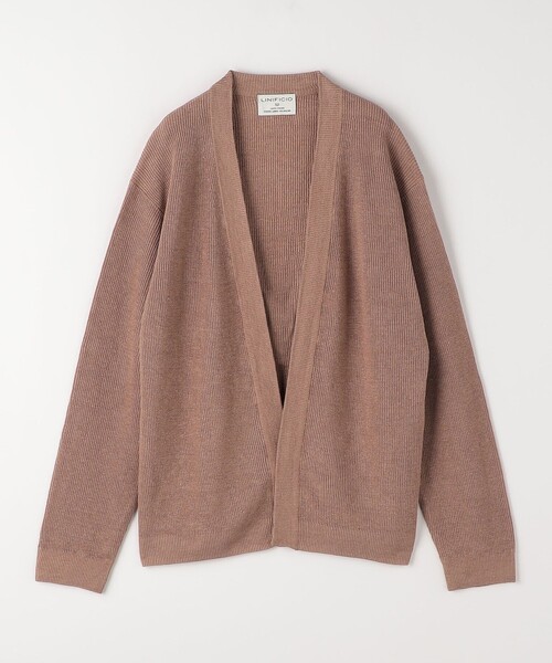 green label relaxing（グリーンレーベルリラクシング）の「リネン アゼ イージーカーディガン（カーディガン/ボレロ・メンズ・ケリー/ライトグレー/ピンク/ライトブルー・S/XL/M/L）」の12枚目の写真