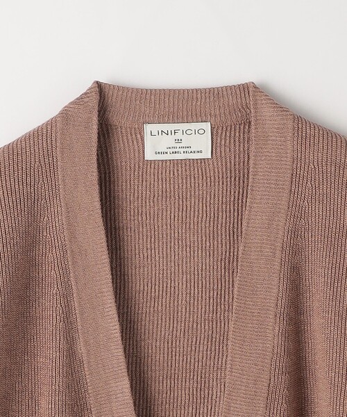 green label relaxing（グリーンレーベルリラクシング）の「リネン アゼ イージーカーディガン（カーディガン/ボレロ・メンズ・ケリー/ライトグレー/ピンク/ライトブルー・S/XL/M/L）」の14枚目の写真