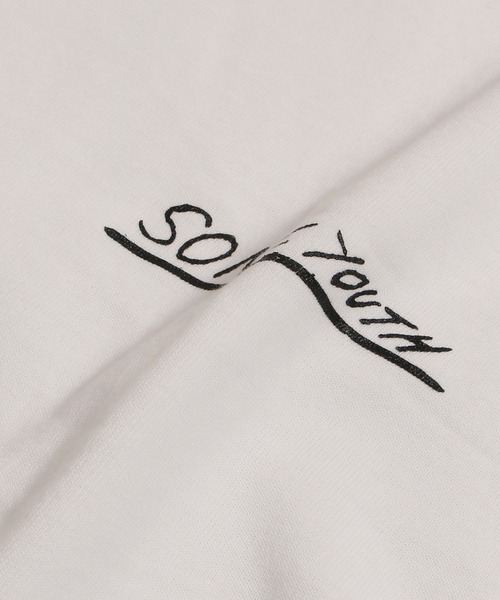 sonic youth（ソニックユース）の「Insonnia Projects インソニアプロジェクト / SONIC YOUTH SUNBURST EYES TEE / ソニックユースサンバーストアイズティー ビッグシルエットプリントTシャツ バンドT / IP-SY-006（Tシャツ/カットソー・メンズ・ホワイト/ブラック・1/2/3）」の13枚目の写真