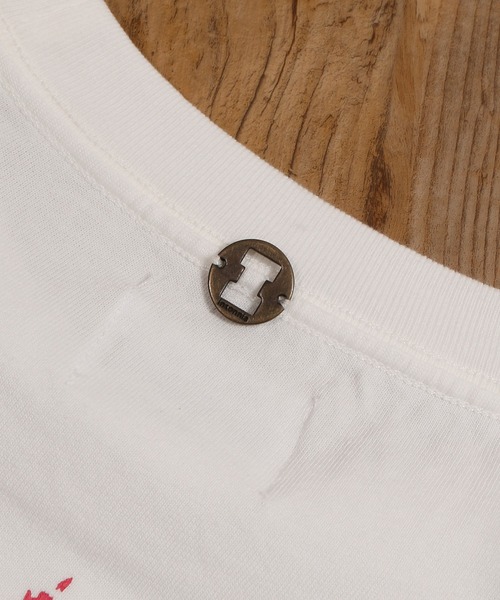 sonic youth（ソニックユース）の「Insonnia Projects インソニアプロジェクト / SONIC YOUTH SUNBURST EYES TEE / ソニックユースサンバーストアイズティー ビッグシルエットプリントTシャツ バンドT / IP-SY-006（Tシャツ/カットソー・メンズ・ホワイト/ブラック・1/2/3）」の17枚目の写真