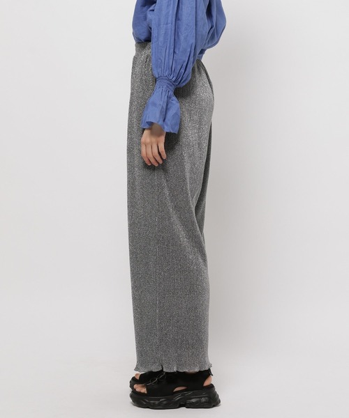 niko and...（ニコアンド）の「キラッキラプリーツパンツ（その他パンツ・レディース・グレー/ブラック/ピンク・FREE）」の11枚目の写真