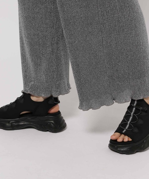 niko and...（ニコアンド）の「キラッキラプリーツパンツ（その他パンツ・レディース・グレー/ブラック/ピンク・FREE）」の15枚目の写真