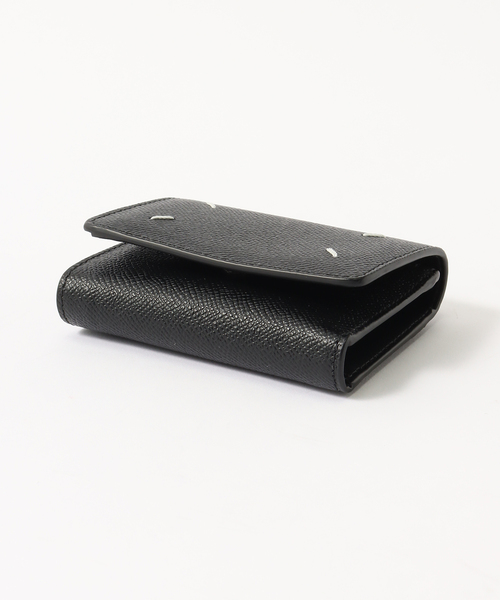 小物 Maison Margiela zip compact tri fold MAISON MARGIELA / メゾン マルジェラ】Zip Compact Tri Fold