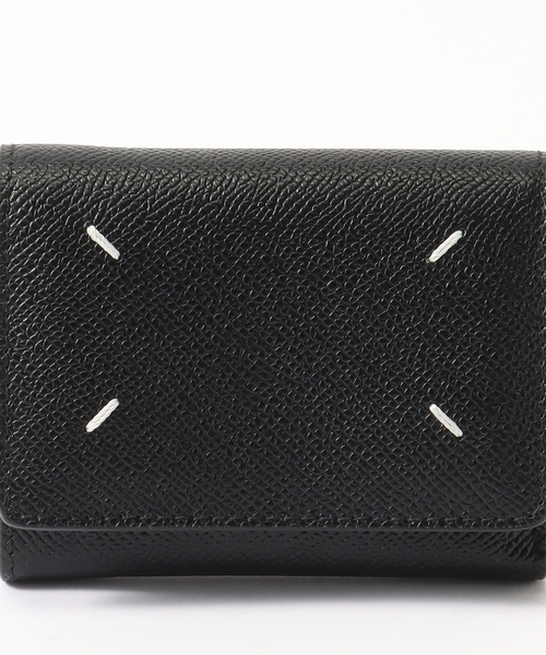 小物 Maison Margiela zip compact tri fold MAISON MARGIELA / メゾン マルジェラ】Zip Compact Tri Fold