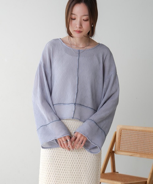 Bab(バブ)の「2WAYカーディガントップス(カーディガン/ボレロ・レディース・ホワイト系その他/ライトグレー/ピンク/アイボリー/ブラック・M)」の17枚目の写真