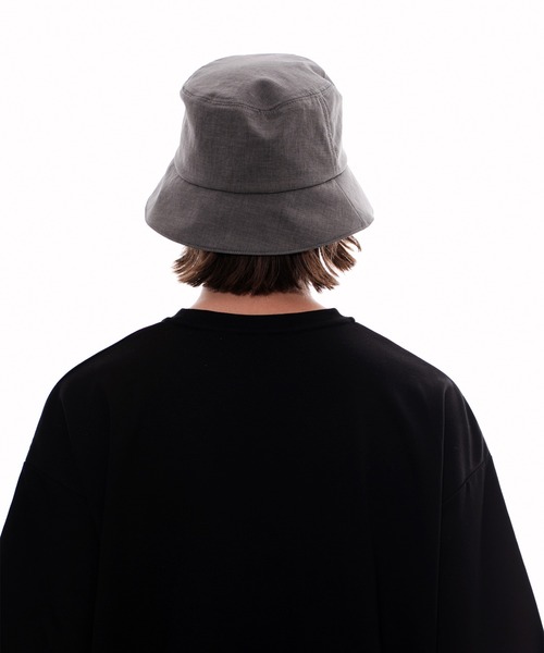 VICTIM(ヴィクティム)の「VICTIM ヴィクティム / BASIC BUCKET HAT CA4LA カシラコラボレーションベーシックバケットハット / VTM-24-A-003(ハット・メンズ・グレー/ブラック・FREE)」の3枚目の写真