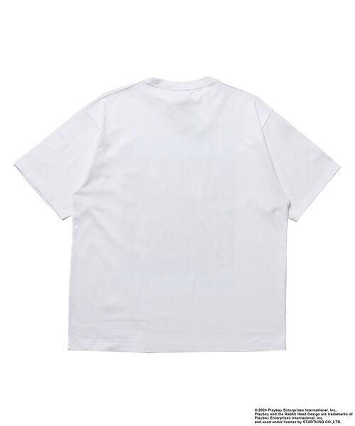 PLAYBOY（プレイボーイ）の「【SEQUENZ（シークエンズ）】PB PLAYMATE PHOTO S/S TEE / PLAYBOY×Sequenz フォト ストリート 90s Tシャツ 半袖（Tシャツ/カットソー・メンズ・ブラック/クリーム/ホワイト・MEDIUM/LARGE/X-LARGE）」の13枚目の写真