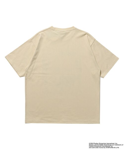 PLAYBOY（プレイボーイ）の「【SEQUENZ（シークエンズ）】PB PLAYMATE PHOTO S/S TEE / PLAYBOY×Sequenz フォト ストリート 90s Tシャツ 半袖（Tシャツ/カットソー・メンズ・ブラック/クリーム/ホワイト・MEDIUM/LARGE/X-LARGE）」の16枚目の写真