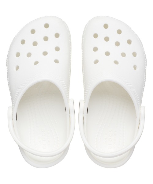 crocs(クロックス)の「CROCS クロックス TODDLER CLASSIC CLOG トドラー クラシック クロッグ 206990 100(サンダル・キッズ・ホワイト・17.5cm/14.0cm/15.0cm/15.5cm/16.5cm)」の5枚目の写真