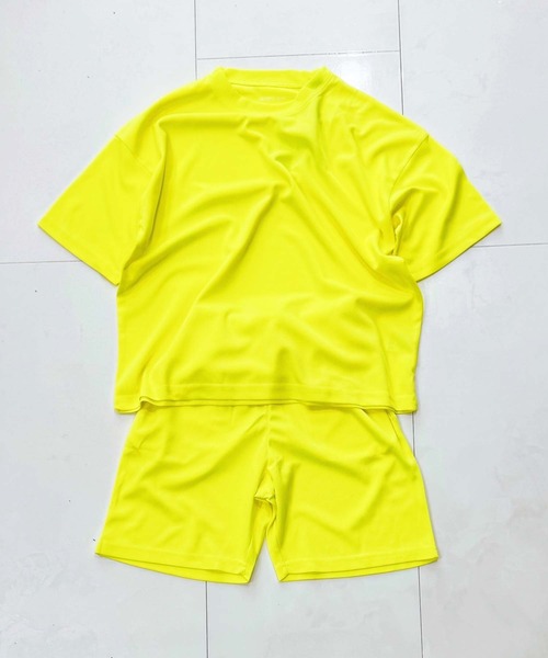 セール】ドライメッシュ Tシャツ & ハーフパンツ セットアップ