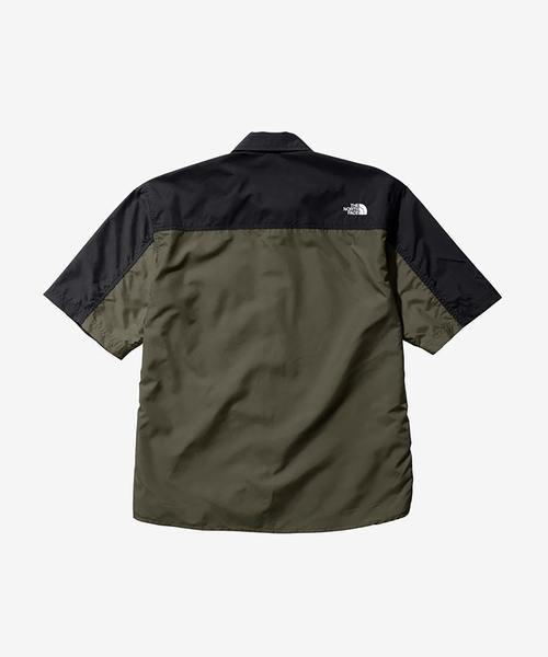 THE NORTH FACE（ザノースフェイス）の「THE NORTH FACE S/S Nuptse Shirt NR22331（シャツ/ブラウス・メンズ・ブラック/カーキ・X-LARGE/LARGE/MEDIUM）」の3枚目の写真
