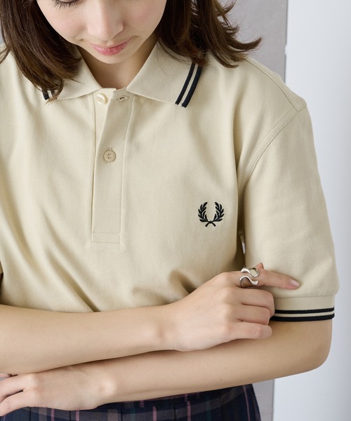 FRED PERRY/フレッドペリー] 総柄レ―スポロシャツ（ポロシャツ）｜FRED