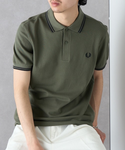 FRED PERRY】The Twin Topped Fred Perry Shirt M3600（ポロシャツ