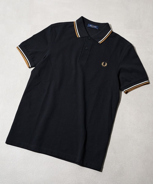 【超希少】Fred Perry M12 B33 Sunset Gold FRED PERRY】The Twin Topped Fred Perry Shirt M3600（ポロシャツ