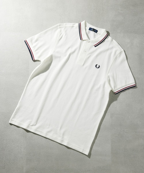 ★FRED PERRY フレッドペリー ポロシャツ ホワイト M3600 新品★ フレッドペリーシャツ M3600（Fred Perry Shirt） | FRED PERRY