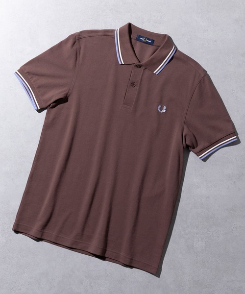 Fred Perry Shirt - M3600 フレッドペリーポロシャツ　タン FRED PERRY】The Twin Topped Fred Perry Shirt M3600