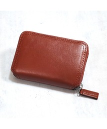 JOYA（ジョヤ）の「ADHIAレザー蛇腹カード入れ付きコイン&カードケース（コインケース）」