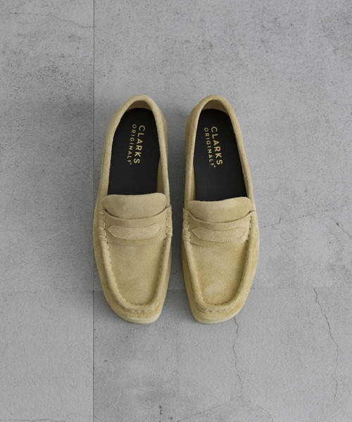 Clarks（クラークス）の「Clarks　Wallabee Loafer（ローファー・レディース・ベージュ・4.5/5.5）」の3枚目の写真