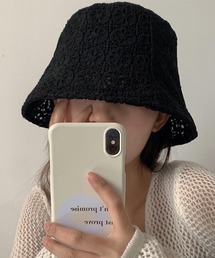 TONE SELECT GOODS（トーンセレクトグッズ）の「pur chouchou/花柄レース バケットハット P4260（ハット）」